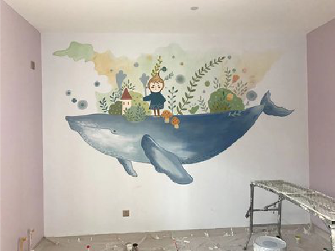 宿州市手绘墙的特点及优势。